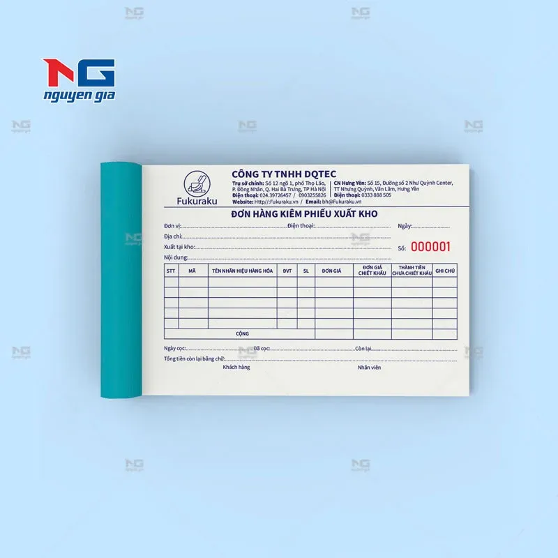 in hóa đơn bán lẻ tại Hà Nội